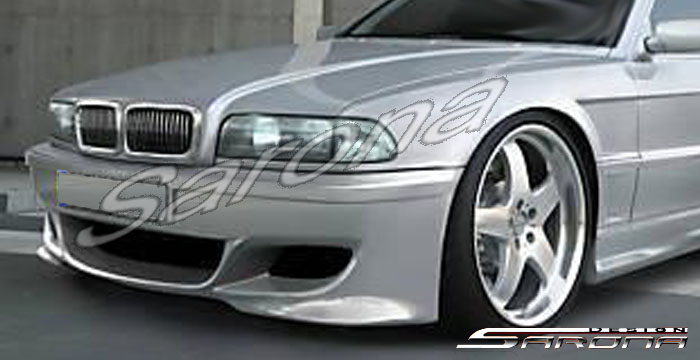 Custom BMW 7 Series  Sedan Front Bumper (1995 - 2001) - $525.00 (Part #BM-023-FB)